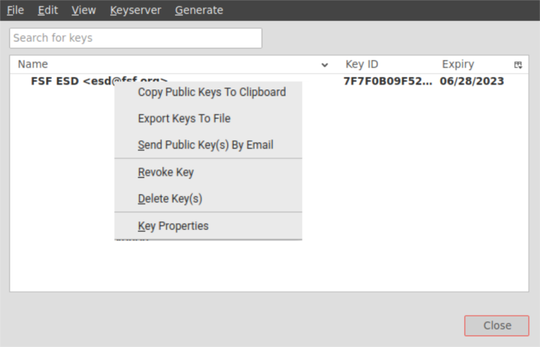 Step 4.A Send key to Edward.