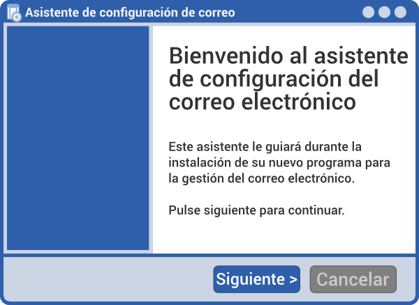 Paso 1.A: Asistente de instalación